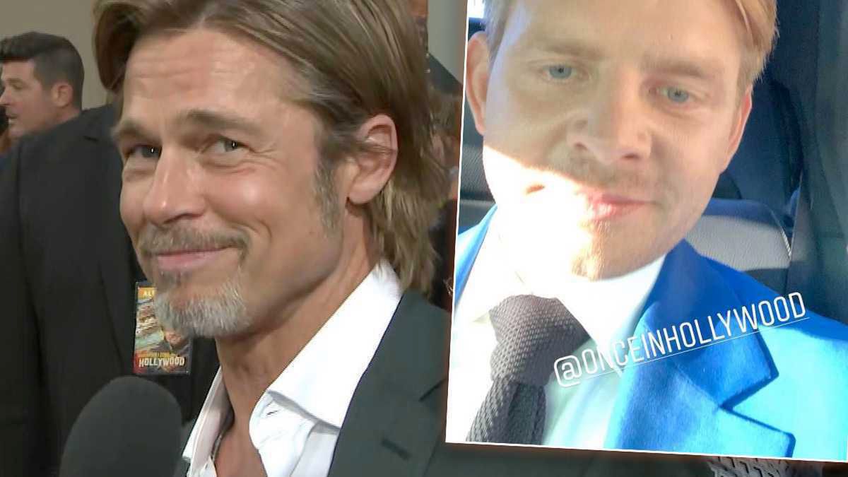 Rafał Zawierucha na światowej premierze "Pewnego razu w Hollywood" z największymi gwiazdami kina! Był bardziej elegancki niż Brad Pitt i Leo DiCaprio razem wzięci!