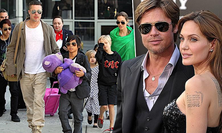 Brad Pitt i Angelina Jolie dzieci