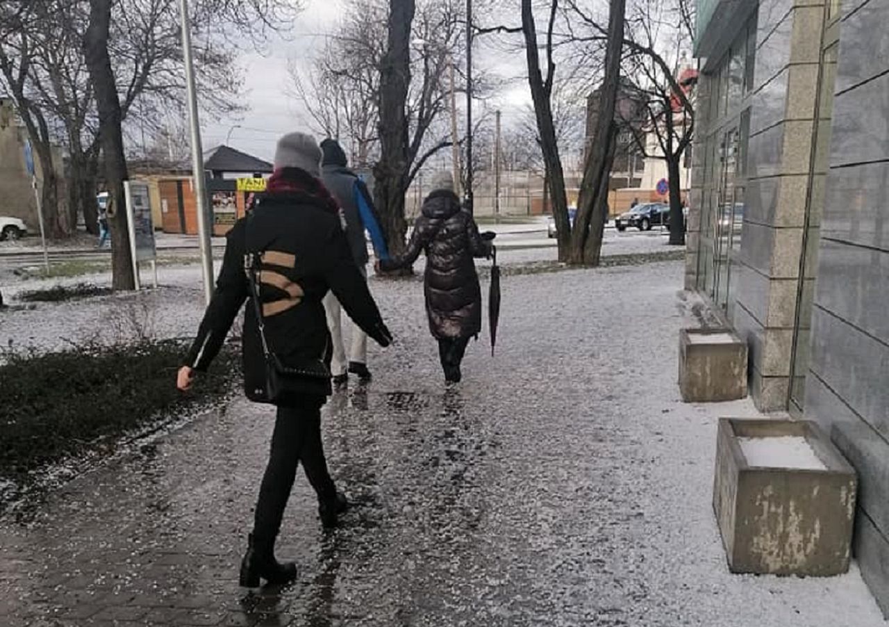 Pogoda. Załamanie pogody na Mazowszu. Burze i gradobicie