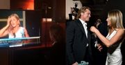 Brad Pitt i Jennifer Aniston na rozdaniu SAG Awards. Podekscytowany aktor ZA KULISAMI ogląda przemówienie byłej żony