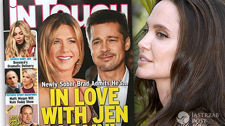 Brad Pitt i Jennifer Aniston Angelina Jolie