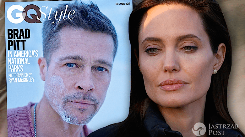 Brad Pitt GQ rozwód z angeliną jolie