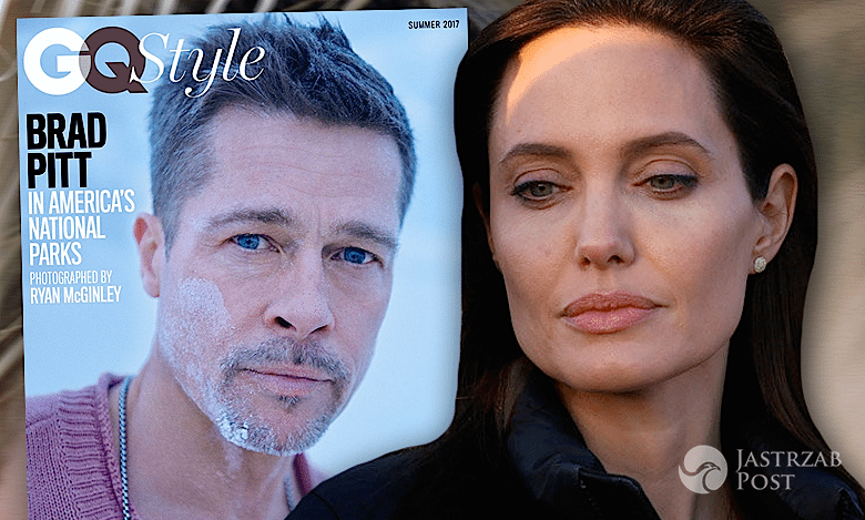 Brad Pitt GQ rozwód z angeliną jolie