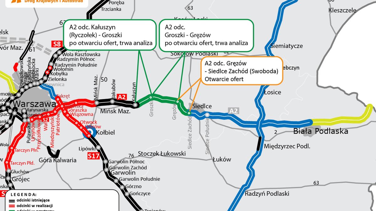 Budowa A2. Znamy chętnych w przetargu