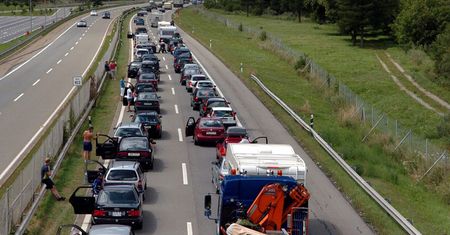 Duże korki na A4 w województwie dolnośląskim. Polacy wracają z Niemiec