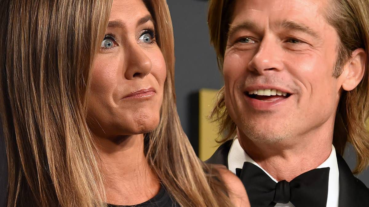 Plotki o Jennifer Aniston z planu serialu "Przyjaciele" wyciekły do mediów. Chodzi o Brada Pitta