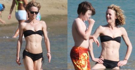 Paradis w bikini na plaży. Rozstanie z Deppem odbiło się na jej wyglądzie?
