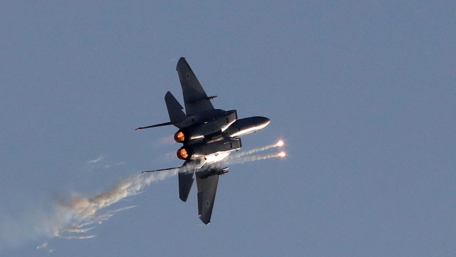 Izraelskie lotnictwo w świetle dnia zaatakowało Syrię