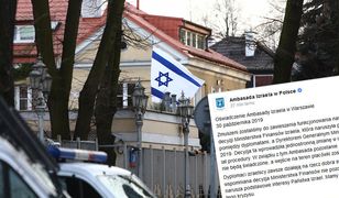 Ambasada Izraela zamknięta. Jest oświadczenie