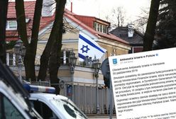 Ambasada Izraela zamknięta. Jest oświadczenie