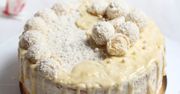 Słodki tort rafaello. Idealny na rodzinne przyjęcia lub święta
