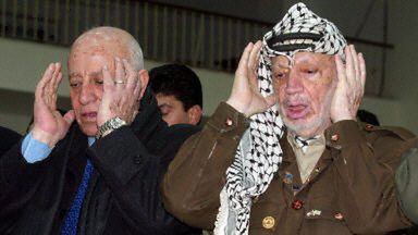 Ahmed Korei i Jaser Arafat