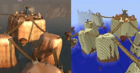 Gdy wydawało Wam się, że przenoszenie różnych rzeczy do Minecrafta już się znudziło... ktoś zrobił World of Warcraft