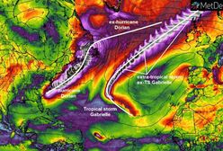 Huragan Dorian ma koleżankę. To tropikalny cyklon Gabrielle, który zmierza do Europy
