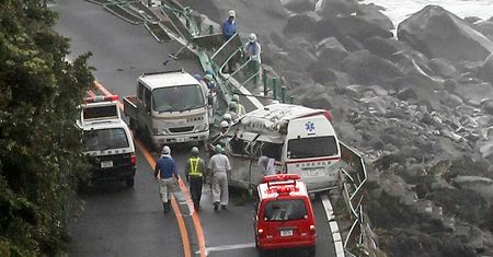 Kolejna katastrofa w Japonii. Huragan Jongdari uderzył z ogromną siła