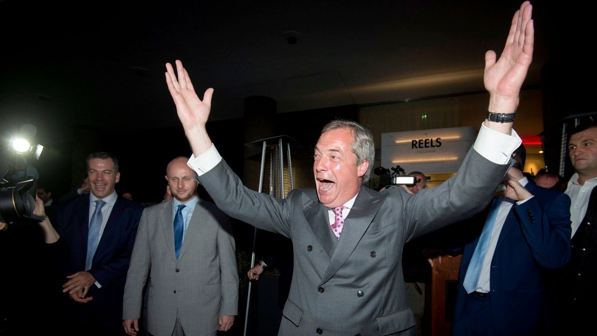 Nigel Farage uważa, że Polska wyjdzie z UE.