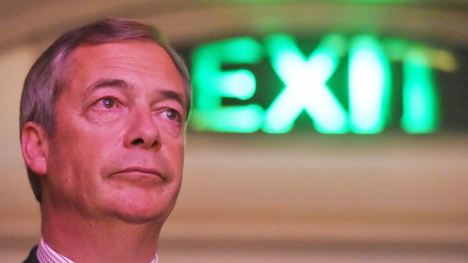 Brexit: Nigel Farage (na zdj.) odpowiada Donaldowi Tuskowi