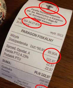 Ksiądz wystawił paragon za wizytę po kolędzie? Kościół dementuje