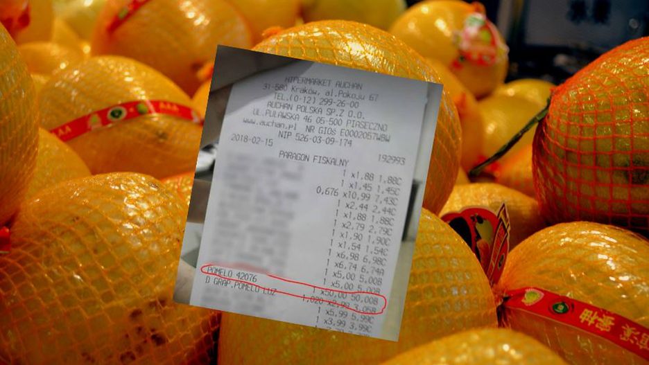 Internauta pokazał swój paragon ku przestrodze
