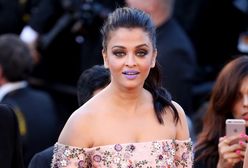 Fioletowe usta królowej Bollywood najgłośniej komentowane w Cannes