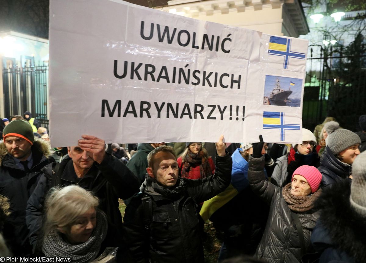 Ukraińscy marynarze są w Moskwie. Przewieziono 24 osoby