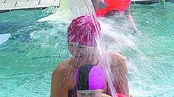 W "Wodnym Raju" woda się leje również z ... sufitu