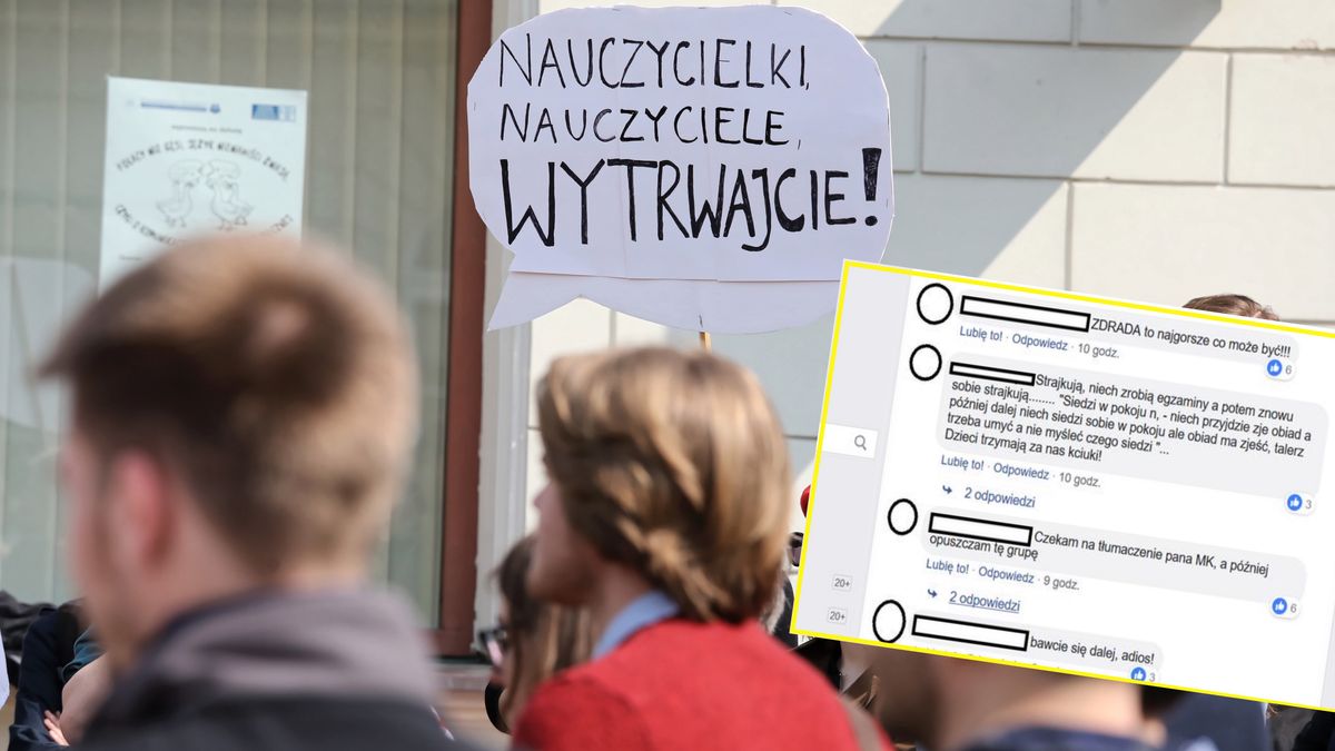 Administrator jednej z największych grup zrzeszających nauczycieli w ogniu krytyki.