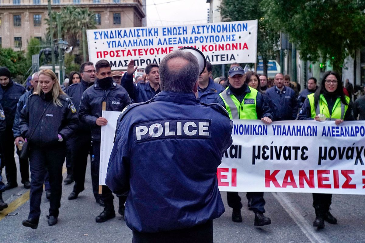 Fala strajków w Grecji