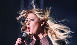 Beata Kozidrak w dziwnej stylizacji