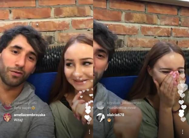 Rafał Maserak i Angelika Mucha 