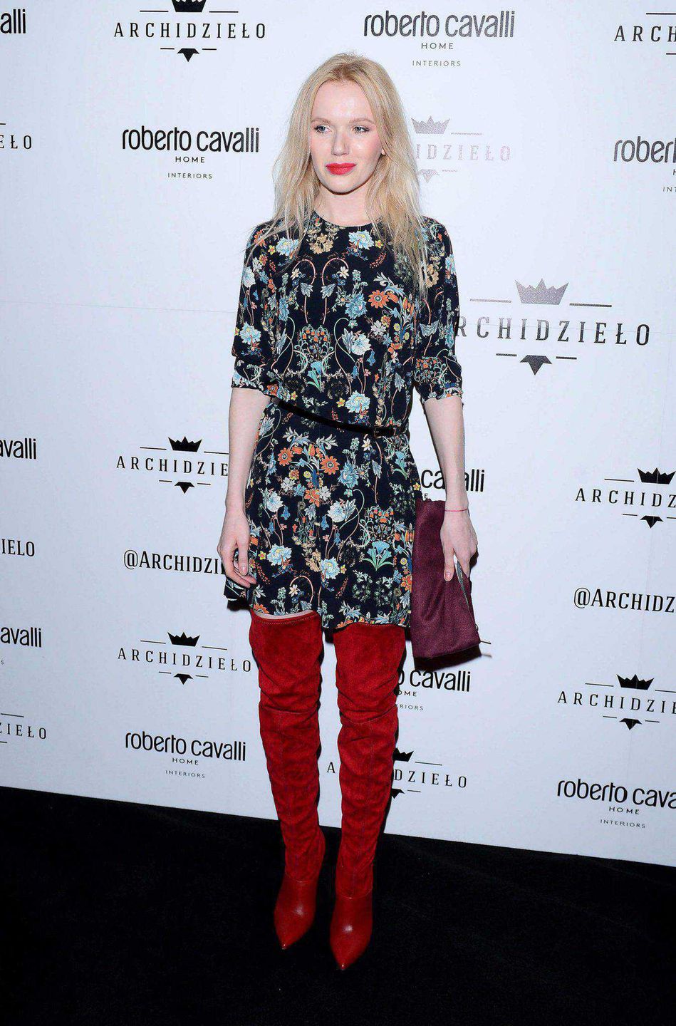Joanna Majstrak – impreza Roberto Cavalli Home