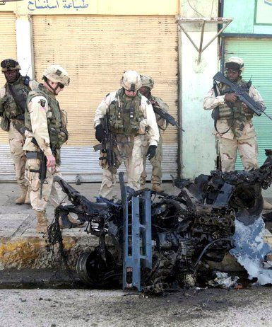 Czterech zabitych w wybuchu samochodu-pułapki w Iraku