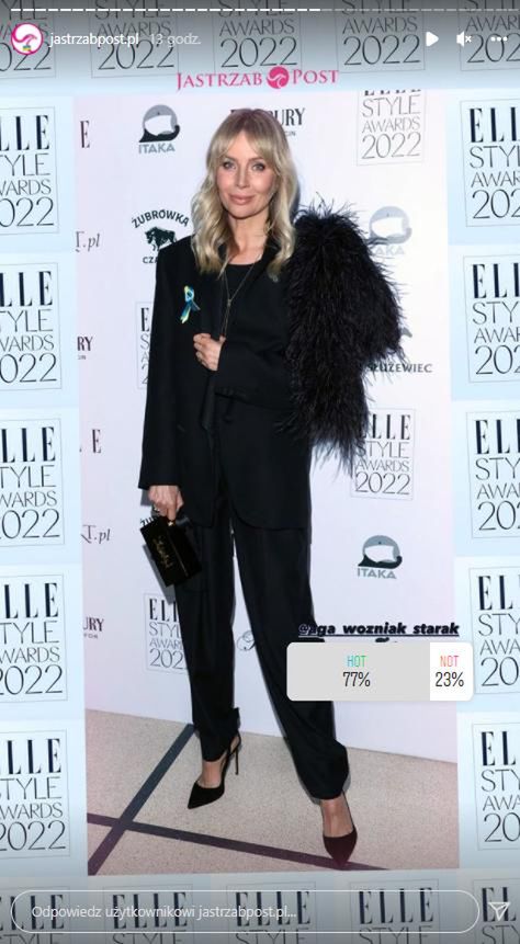 Agnieszka Woźniak-Starak. Elle Style Awards 2022