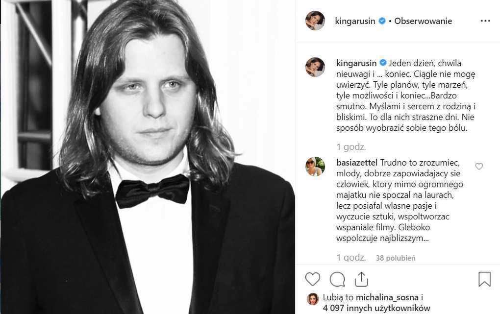 Internauci i Kinga Rusin żegnają Piotra Woźniaka-Staraka