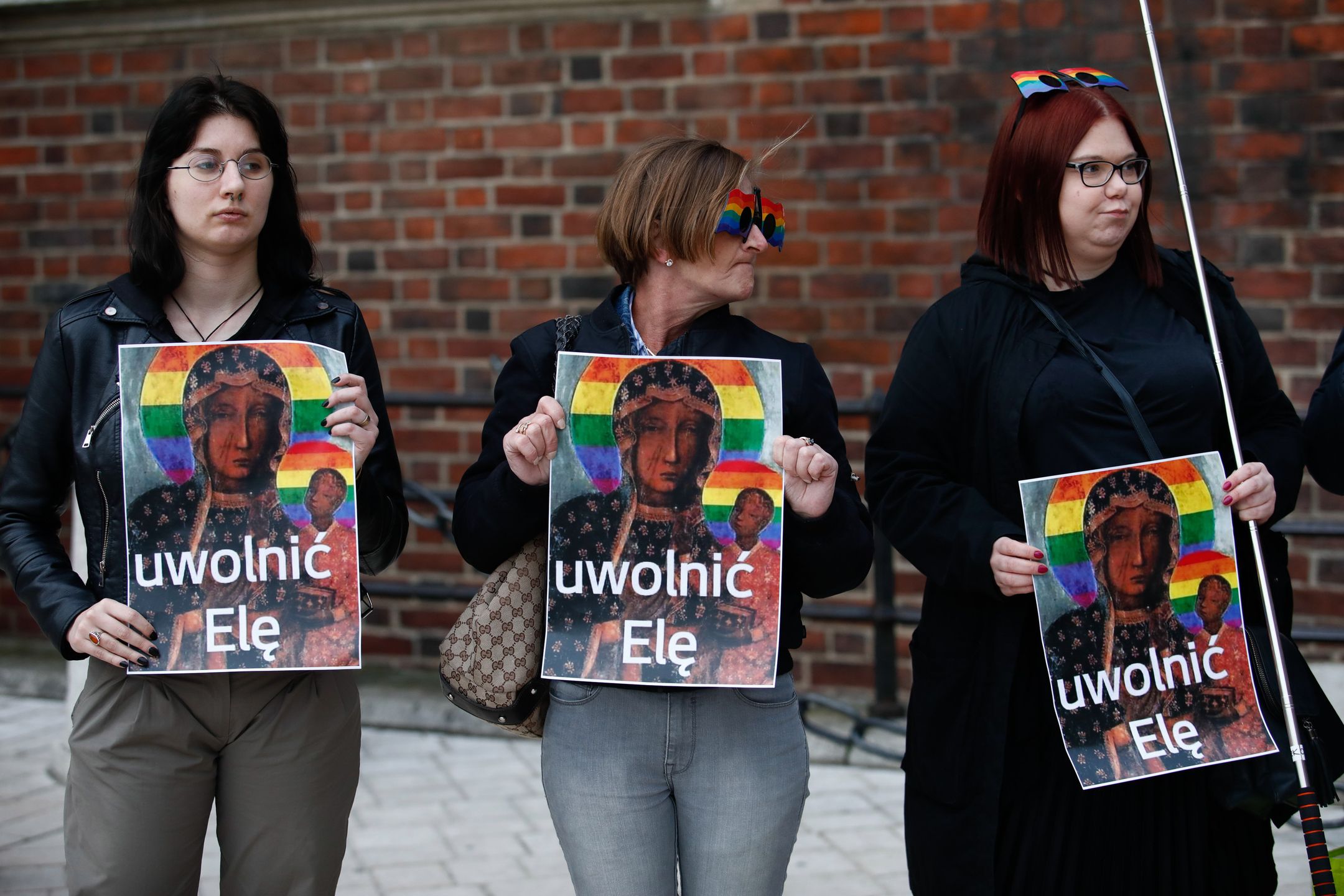 W Krakowie protestowano w obronie Elżbiety P.