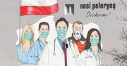 Warszawa. Na Tamce powstał mural dla lekarzy i pielęgniarek. "Nie każdy bohater nosi pelerynę"