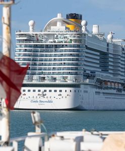 Koronawirus z Chin. Wśród turystów uwięzionych na wycieczkowcu Costa Smeralda są Polacy