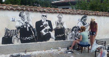 Takich murali można im zazdrościć. Bułgarska wioska na ustach wszystkich