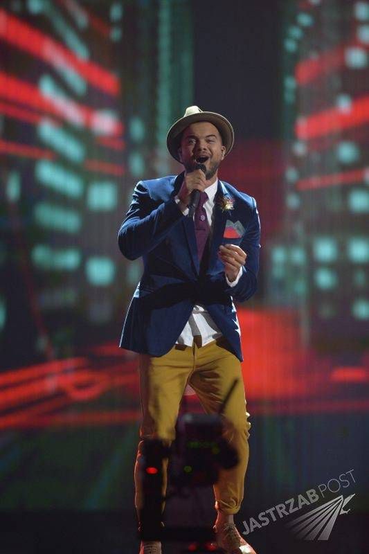 Guy Sebastian na Eurowizji 2015 z Australii