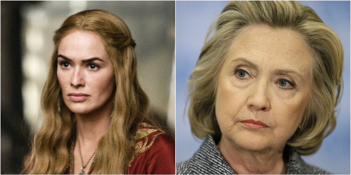 Clinton szokuje wyborców. Porównuje się do Cersei Lannister z "Gry o Tron"