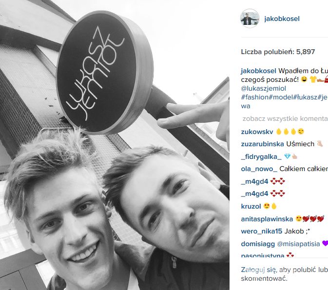 Jakob Kosel i Łukasz Jemioł (fot. Instagram)