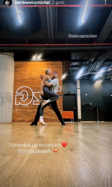 Oliwia Bieniuk trenuje do Tańca z gwiazdami