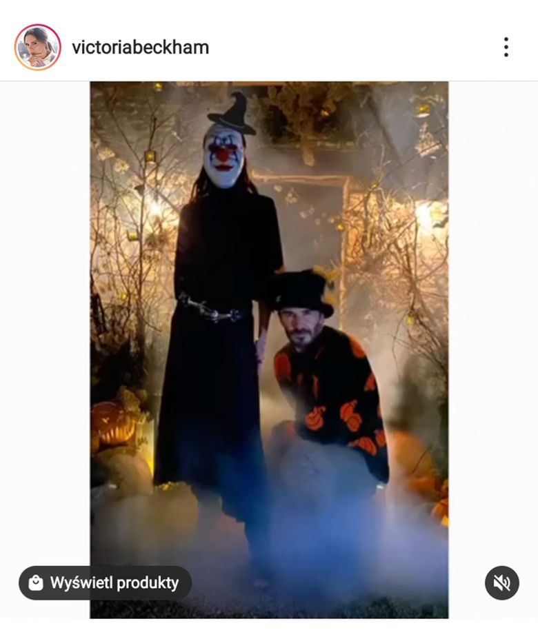Halloween 2020 - Victoria i David Beckham