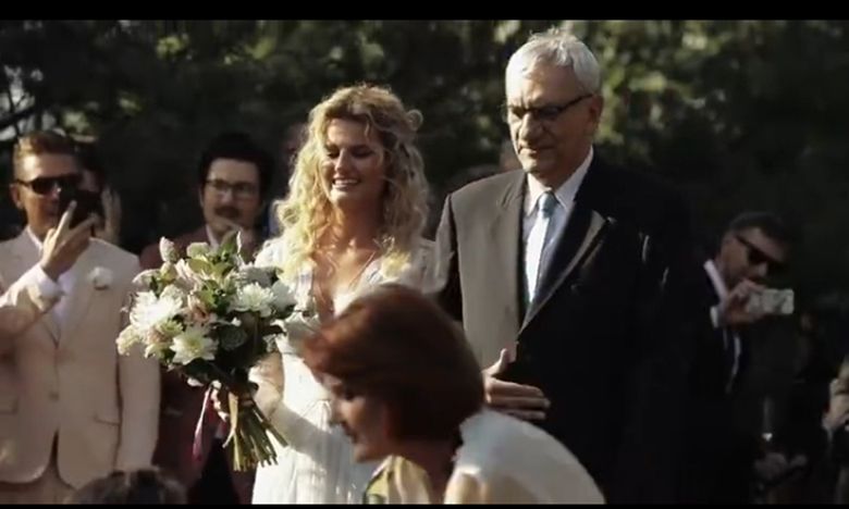 Zofia Zborowska i Andrzej Wrona ślub