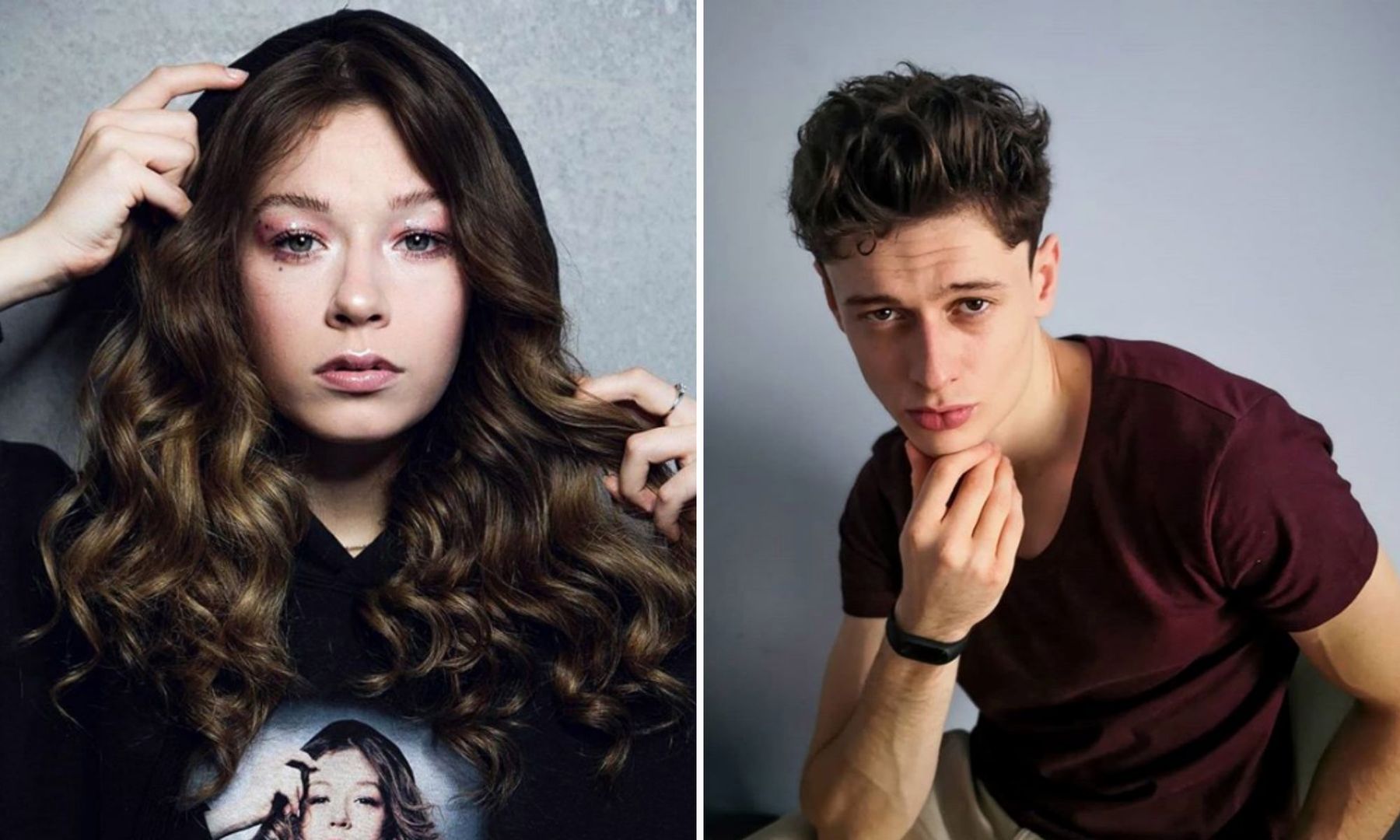 Zuzanna Jabłońska z "The Voice Kids"  i Dawid Woskanian z "Top Model" 
