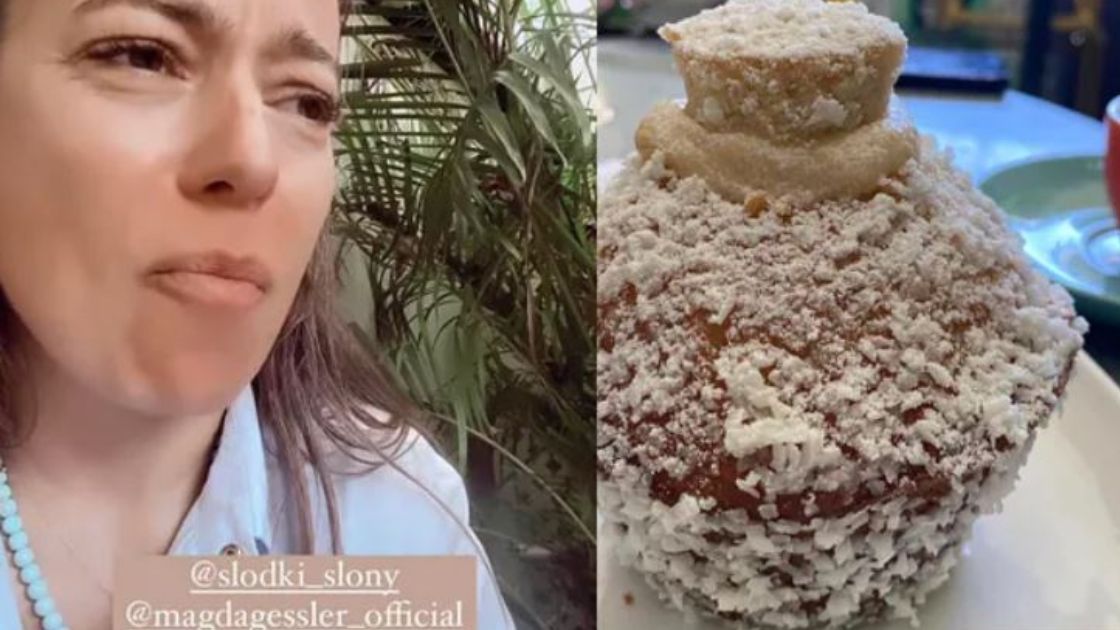 Magda Mucha narzeka na jedzenie- Pyszności źródło Instagram
