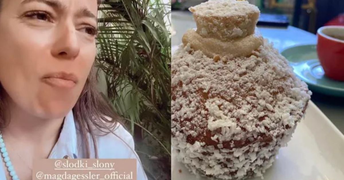Magda Mucha narzeka na jedzenie- Pyszności źródło Instagram
