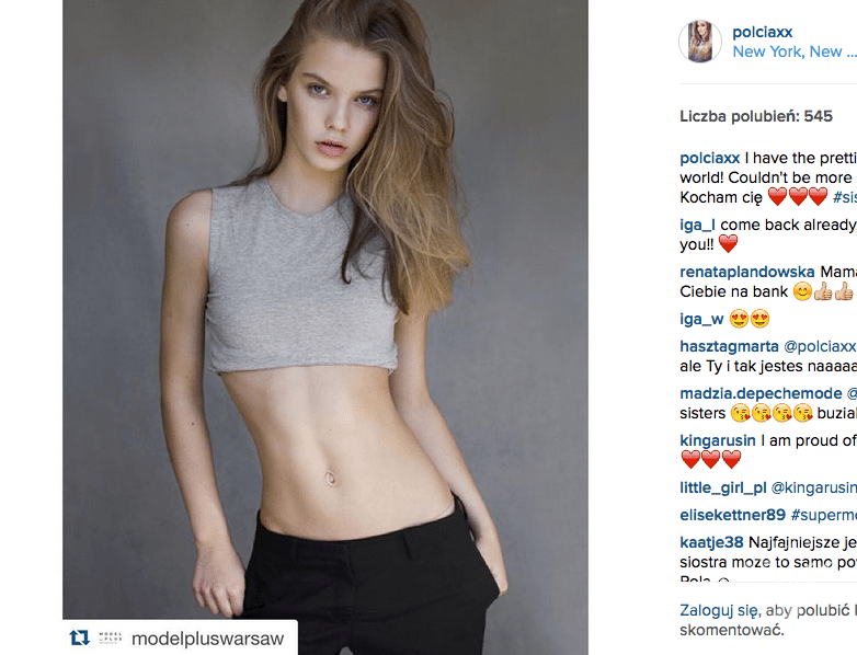 Pola Lis na Instagramie