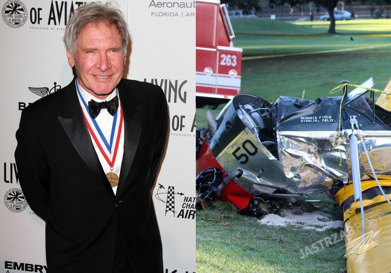 Harrison Ford rozbił się w wypadku lotniczym! [zdjęcia] [wideo]