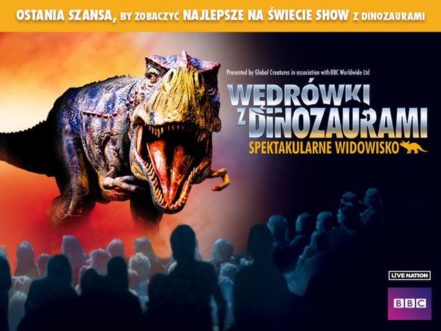 "Wędrówki z dinozaurami" na Tauron Arenie. Bilety już w sprzedaży